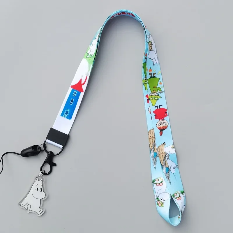 Lanyard Badge Holder - M-Moomins Cordão de Pescoço para Celular