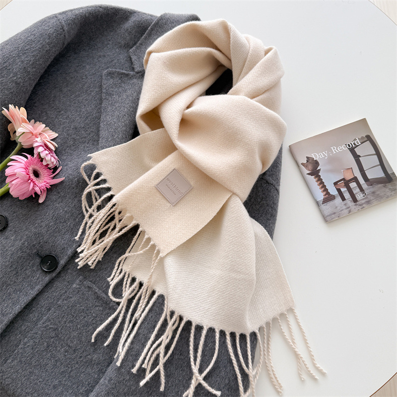 Pashmina Wrap Large - Cachecol de imitação de caxemira para