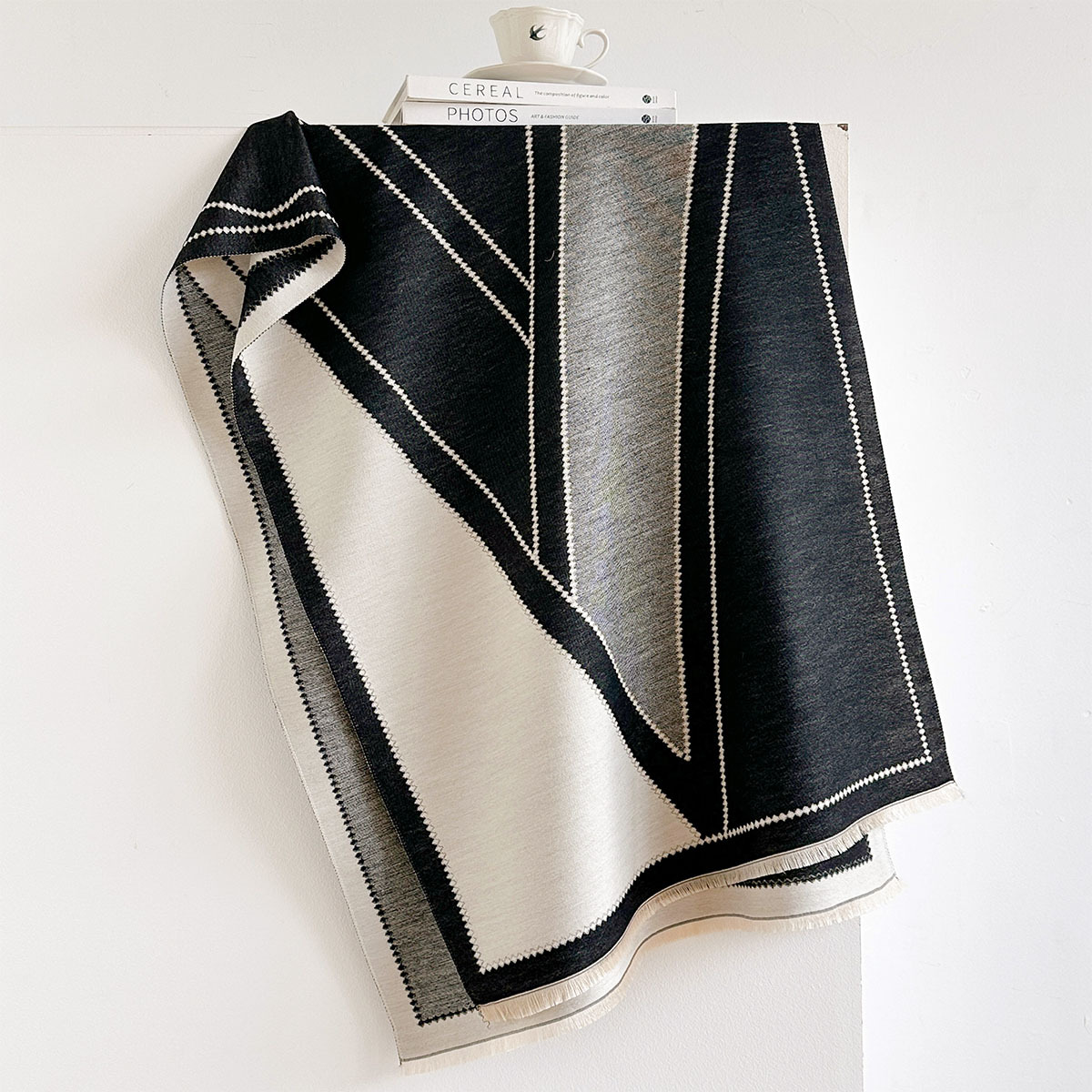 Pashmina Wrap Large - Cachecol Feminino de Imitação de Cashmere