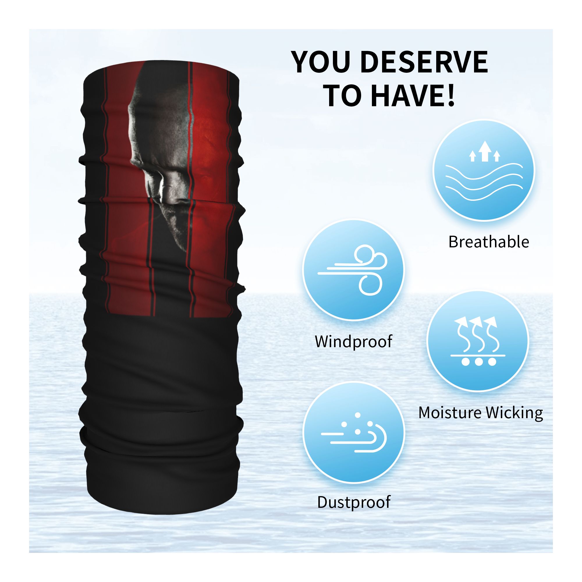 Faixa de Cabeça e Aquecedor de - Neck Warmer Tube avaliação e preço