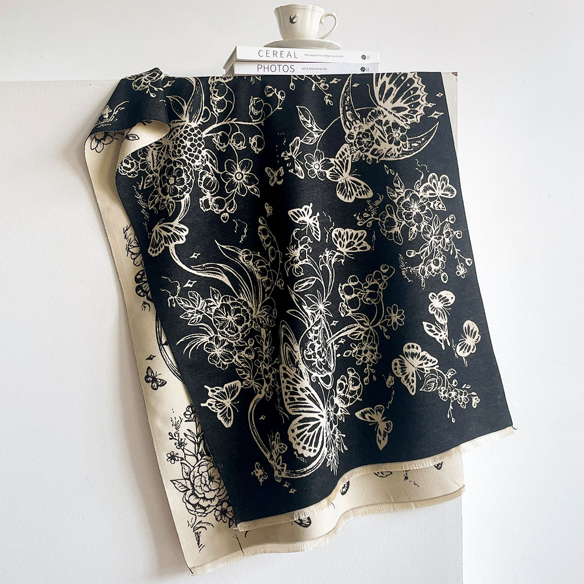 Cachecol de imitação de caxemi - Pashmina Wrap Large avaliação e preço