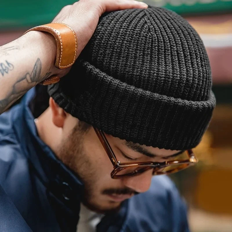Homens inverno crânios gorros  - Muffler Men Wool avaliação e preço