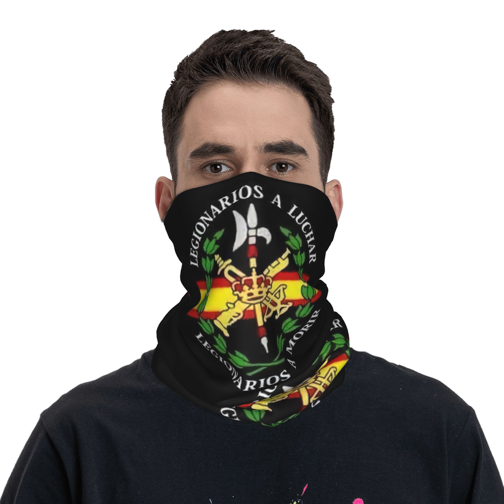 Personalizado legião espanhola - Neck Warmer Tube avaliação e preço