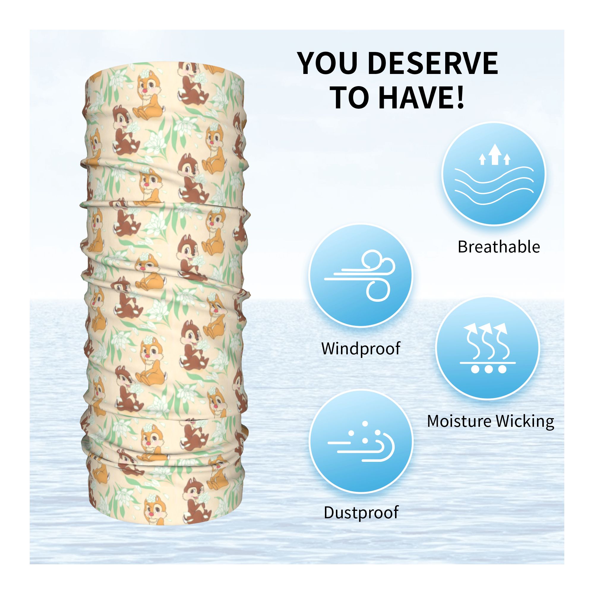 Bandana Personalizada Fofa C-C - Neck Warmer Tube avaliação e preço