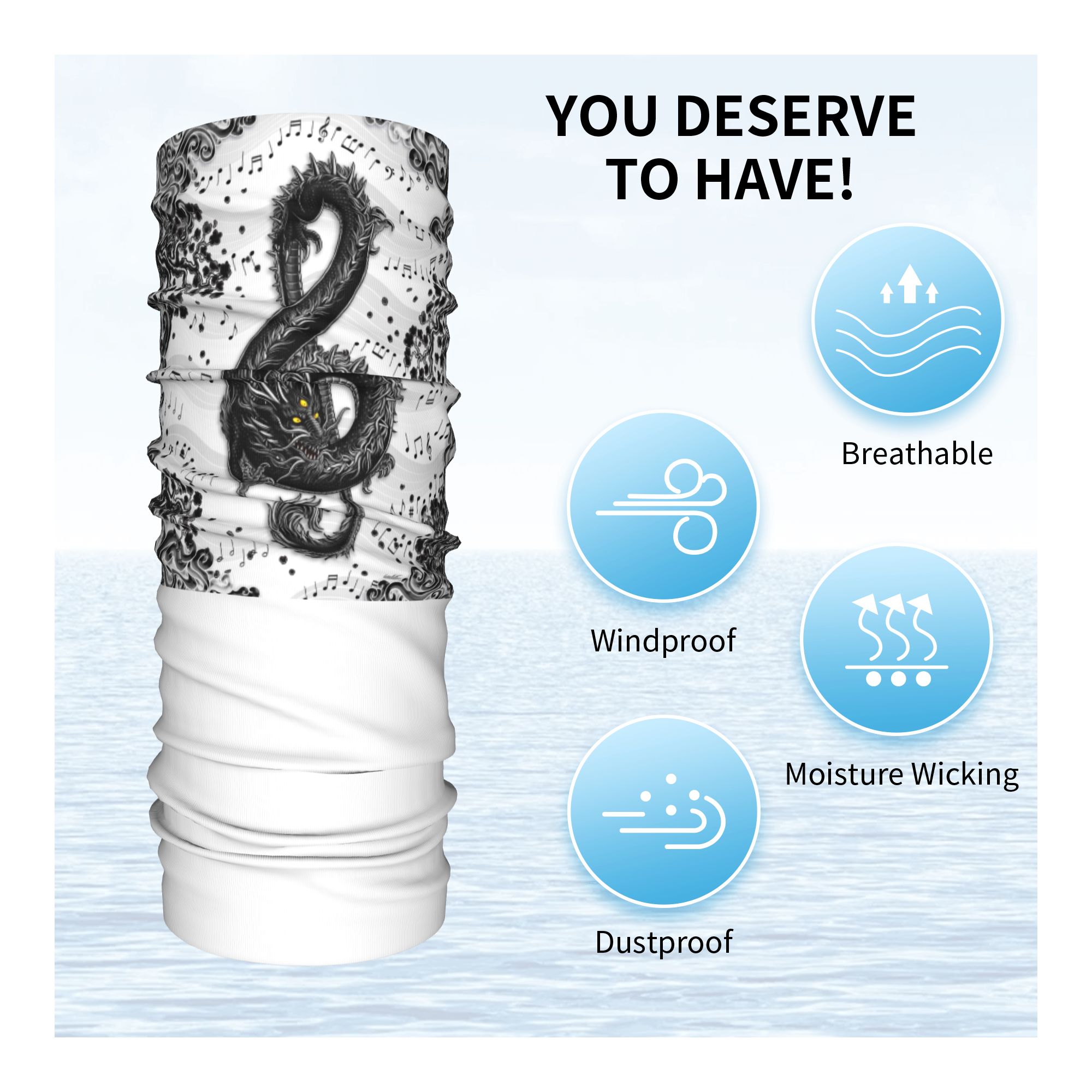 Faixa de Cabeça e Aquecedor de - Neck Warmer Tube avaliação e preço