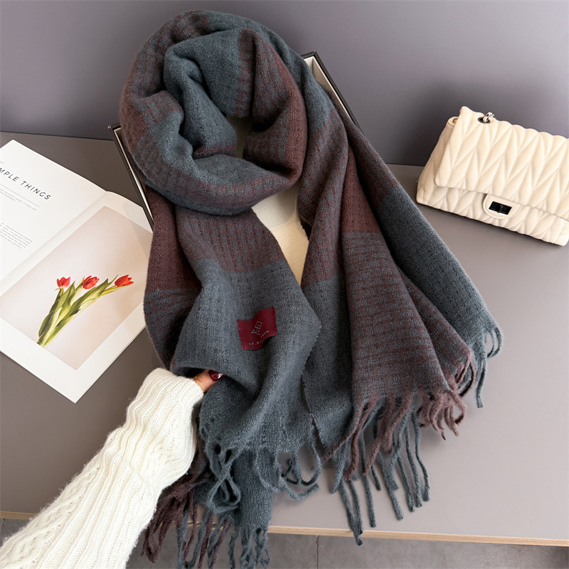 Cachecol quente de imitação de - Pashmina Wrap Large avaliação e preço