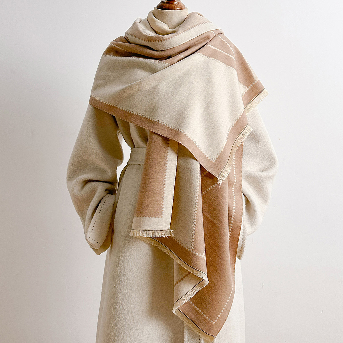 Cachecol Feminino de Imitação  - Pashmina Wrap Large avaliação e preço