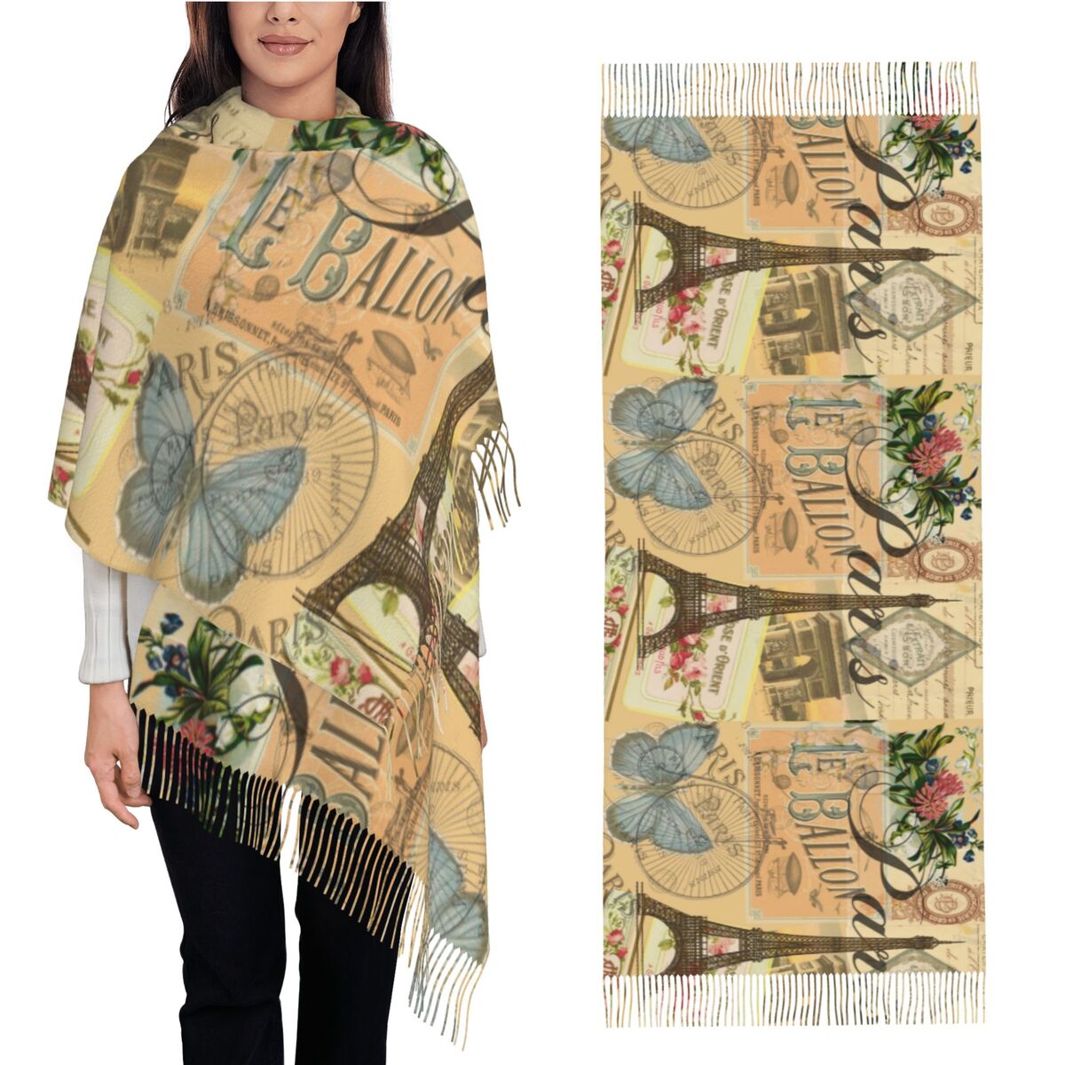 Xale envoltório feminino inver - Pashmina Wrap Large avaliação e preço