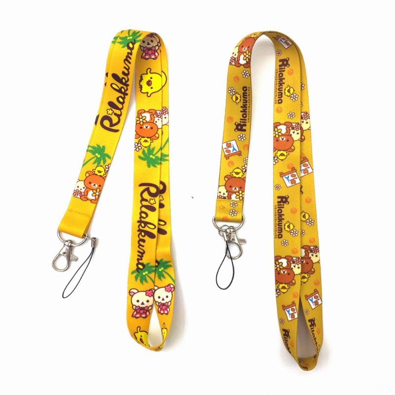 Cordão Kawaii Rilakkuma Anime  - Lanyard Badge Holder avaliação e preço
