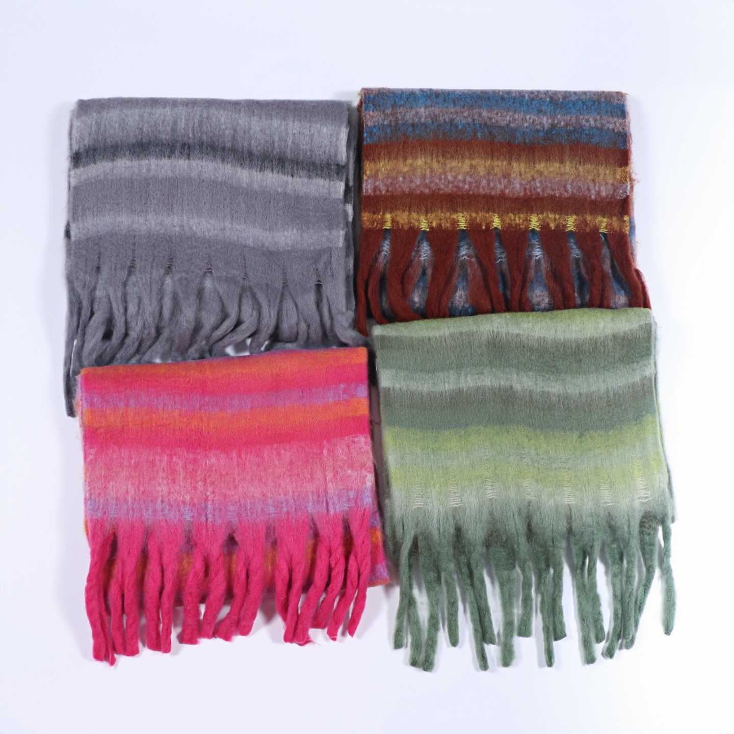 Lenço de inverno para mulheres - Woven Scarf Blanket avaliação e preço